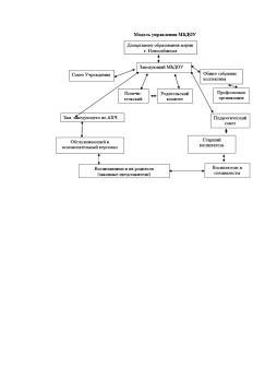 Структура управления образовательной организации